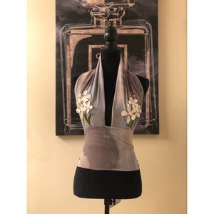 EMA SAVAHL Couture Halter Top